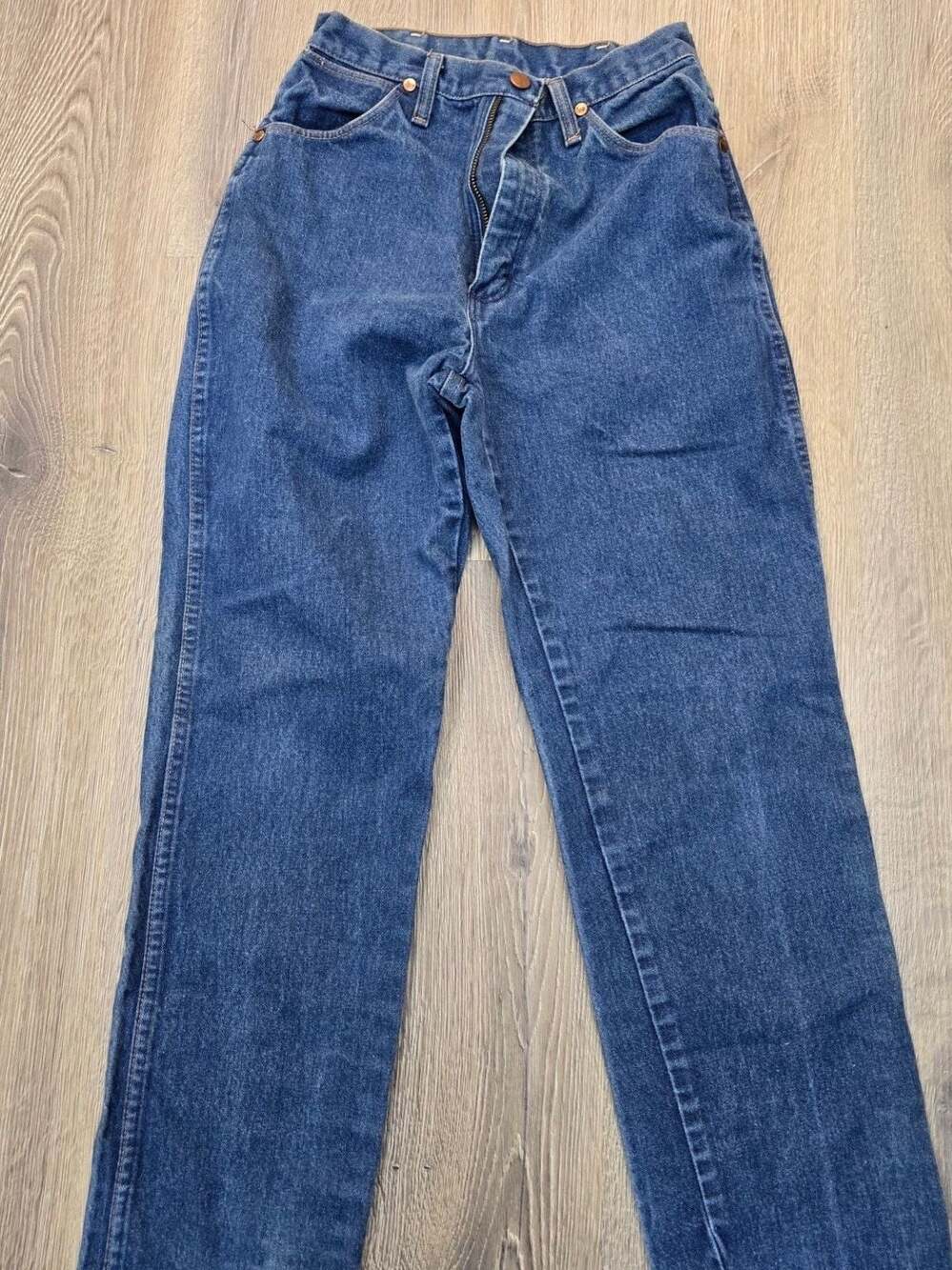 Vintage Wrangler Made In USA High-Waisted Denim Jeans
